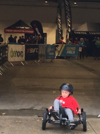 Recumbant Cycling at the Cycl Expo Yorkshire 2018 - review of taking kids to the event