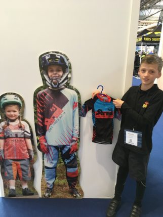 ShredXS small cycling jersey for 3 year old child