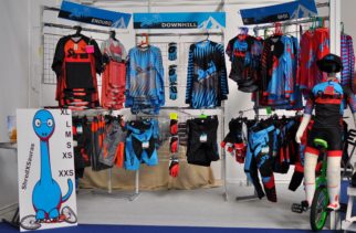 Shred XS kids mountain biking clothing at the Cycle Show