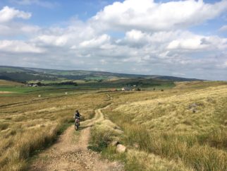 Testing the Cube Stereo 140 Junior MTB in West Yorkshire review