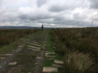 Testing the Frog MTB 69 on the cross country bridleways above Hebden Bridge