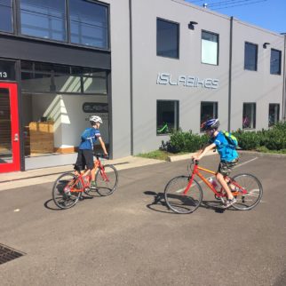 isiting the Islabikes Portland HQ USA