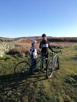 Islabikes Beinn 27 kids bike review - using the bike for mountain biking with 9 year old in Cumbria