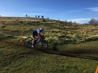 Riding my first U14's cyclocross race