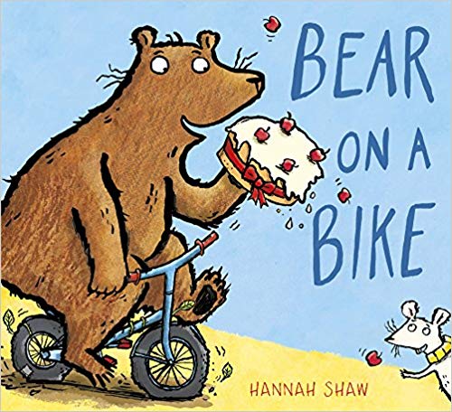 bear on a bike Childrens book