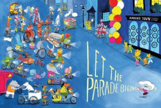 Cycle City by Alison Farrell a great children's book about cycling and bikes