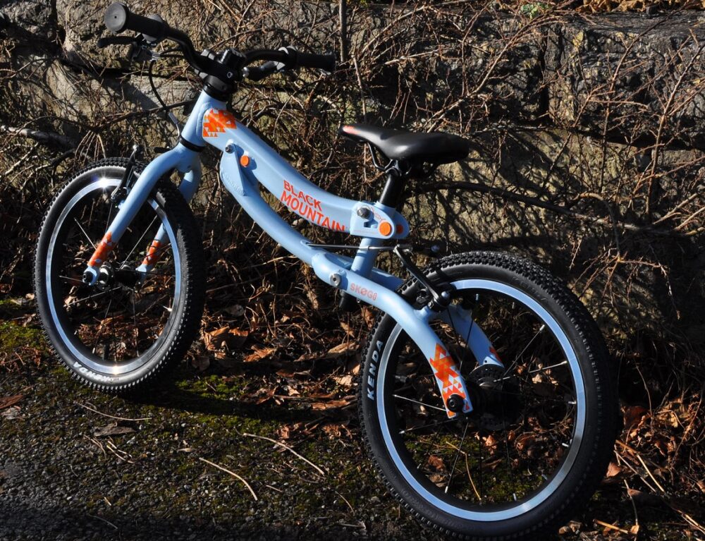 Skog Review - balance bike mode