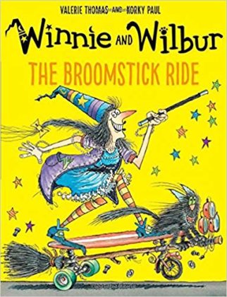 Winnie and Wilber and the Broomstick Ride - featuring cycling as a mode of transport in the children's book
