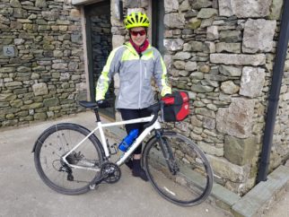 Hannah Killick - a 12 year old riding Lands End to John O'Groats