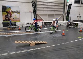 Hope Academy Kids Test Track at London Bike Show 2019