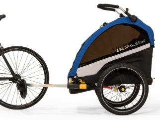 Child bike trailer with reclining seat Clearance