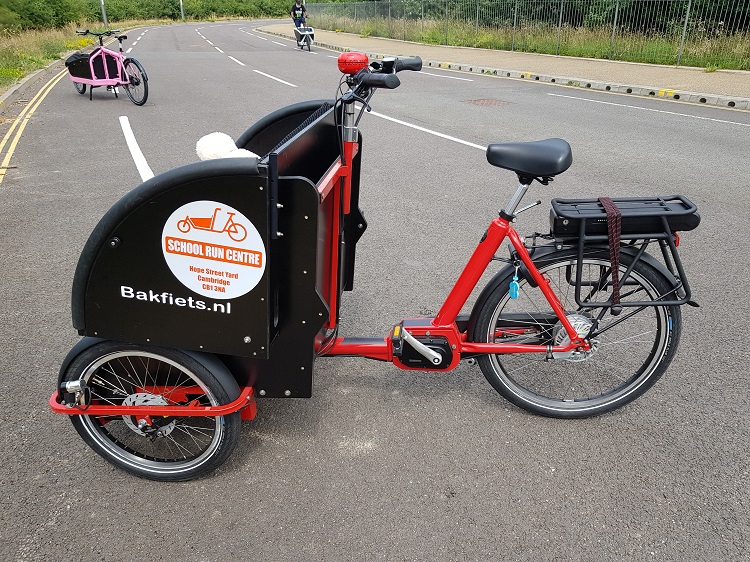 Bakfiets rikshaw cargo bike
