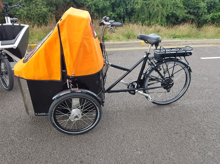 Nihola family three wheeler cargo bike