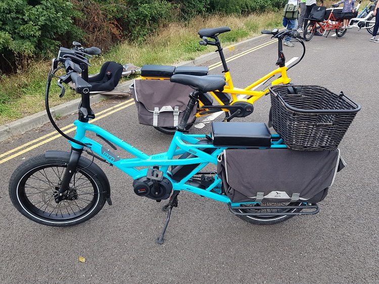 Tern GSD longtail electric cargo bike