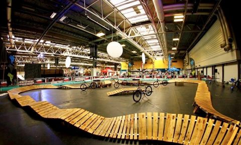 Pump track at the 2019 Cycle Show