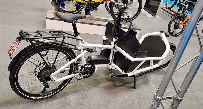 family cargo bikes at the 2019 Cycle Show - Riese & Muller Load