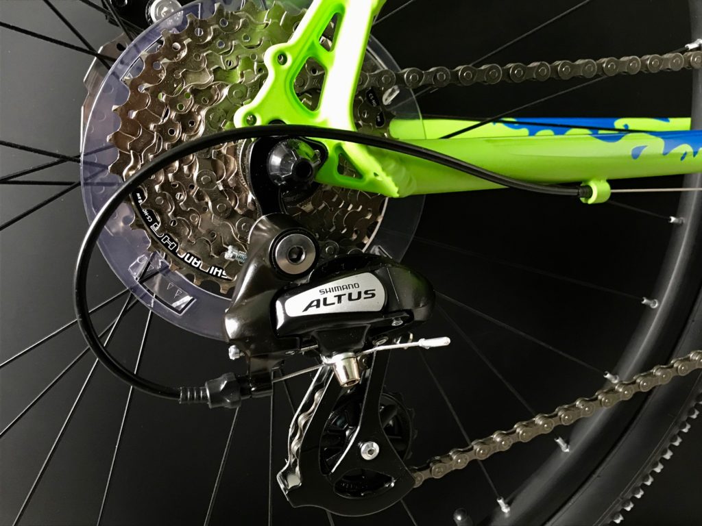 Squish MTB 26 Shimano Altus rear mech