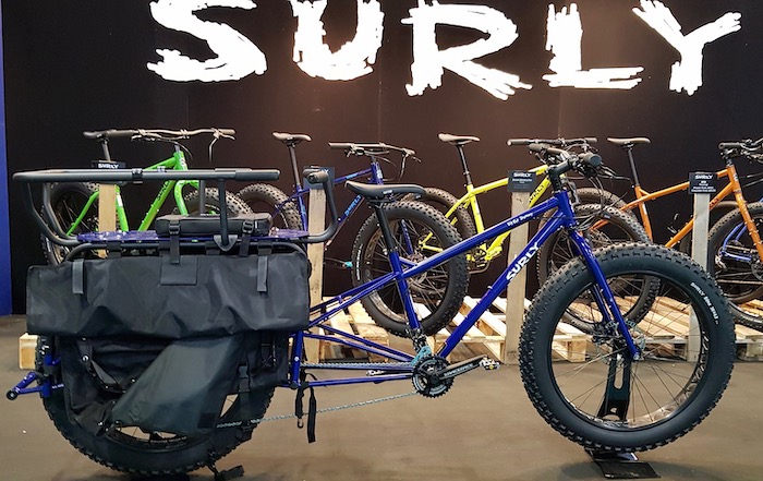 family cargo bikes at the 2019 Cycle Show - Surly Big Fat Dummy
