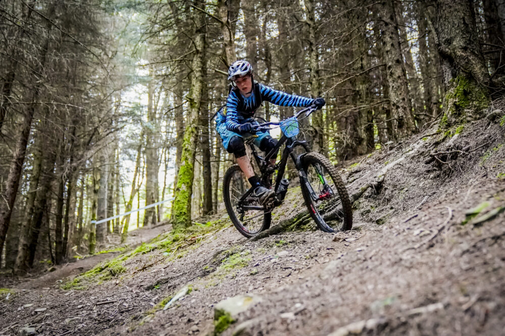 Fraser from ShredXS - kids mountain bike clothing discount code