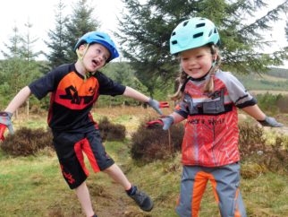 ShredXS jump for joy - kids mountain bike clothing