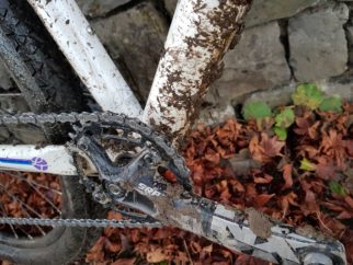 Winter biking in the Lake District