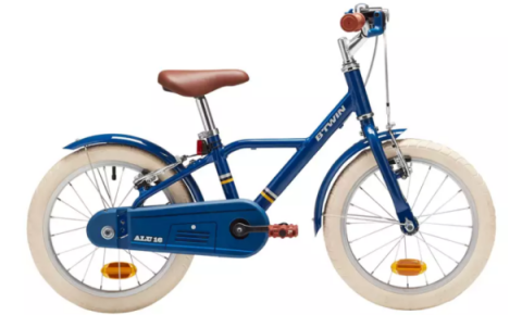 Kids 16 inch Alloy Bike for Boys with support wheel Hi spec,3-6 Years Blue 