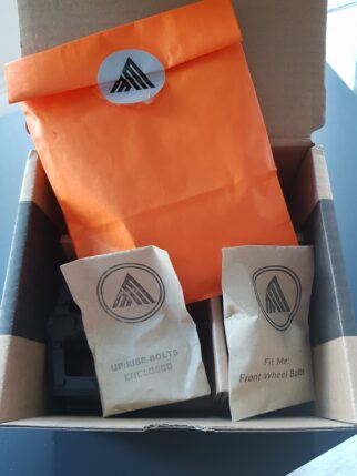 Black Mountain Bikes plastic free packaging