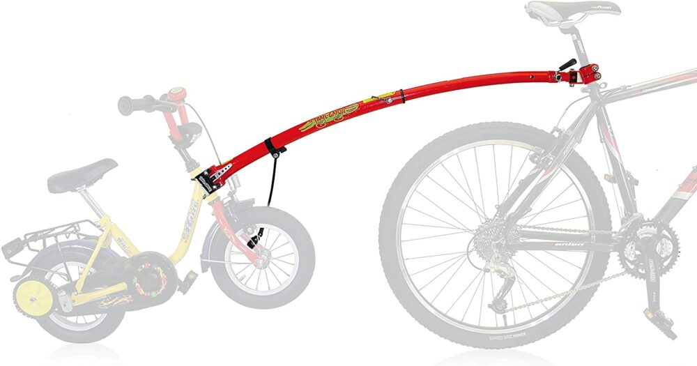 TrailGator bike tow bar to pull a child behind your bike