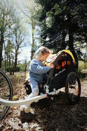 Kids bike trailer hire