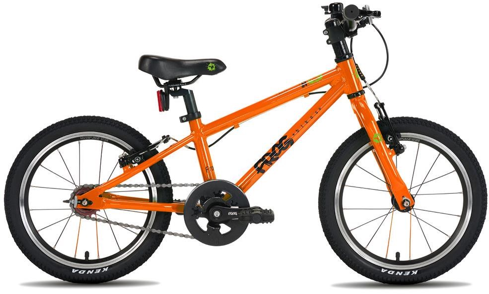 Where to buy the cheapest Frog Bikes - photo of an Orange Frog Bike 