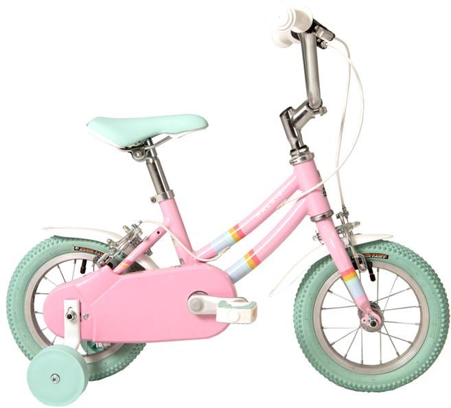 The Raleigh Pop 12 is a small pedal bike for children aged 3 years and over