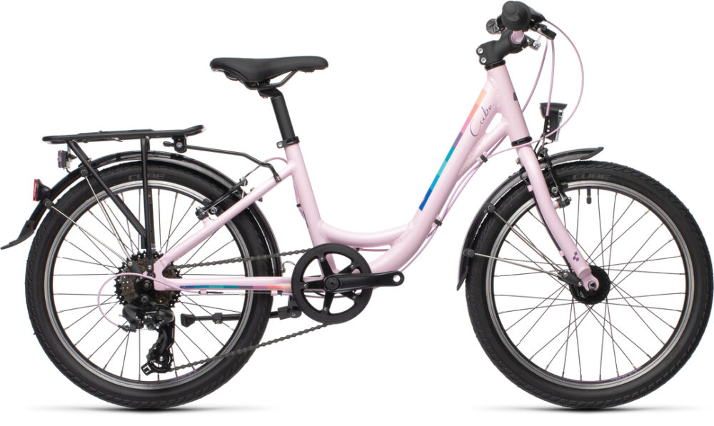 2020 model of the Cube Ella 200, step through city bike for girls aged 6 years old