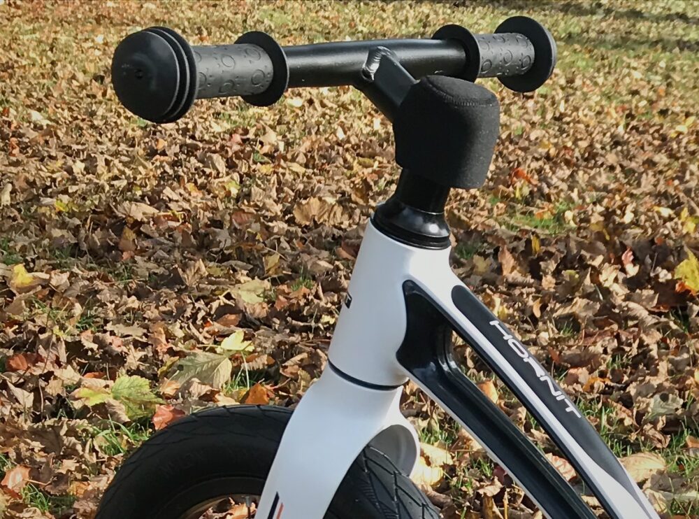 Stem protector on the Hornit Airo Balance Bike