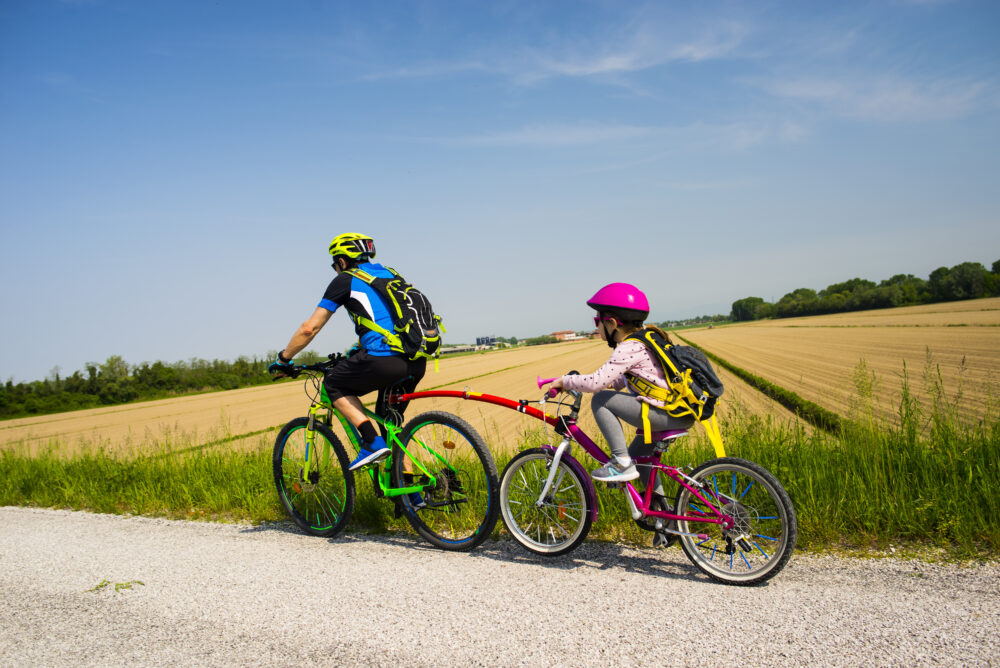 How do I pull a child's bike behind my bike? - Cycle Sprog