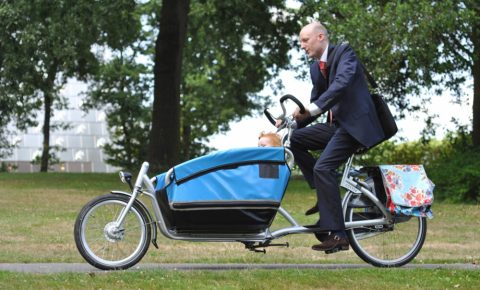 2 wheel cargo bikes can be faster to ride than 3 wheelers
