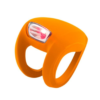 Knog Frog bike light in orange