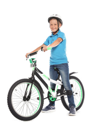 How to position the saddle on a kids bike - novice rider