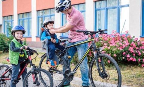 Getting ready for your first family bike ride of the year