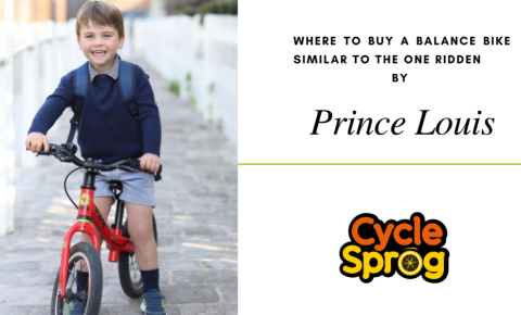 Prince Louis balance bike