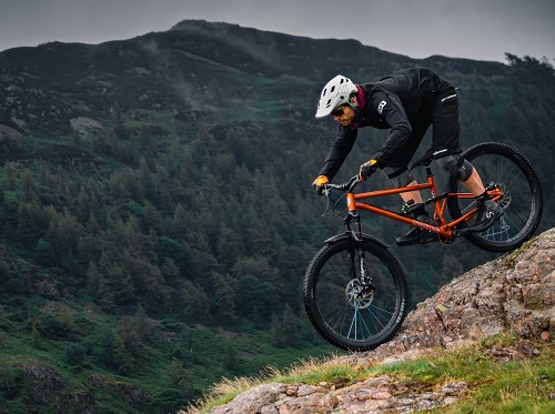 Ewen Turner on a mountainbike