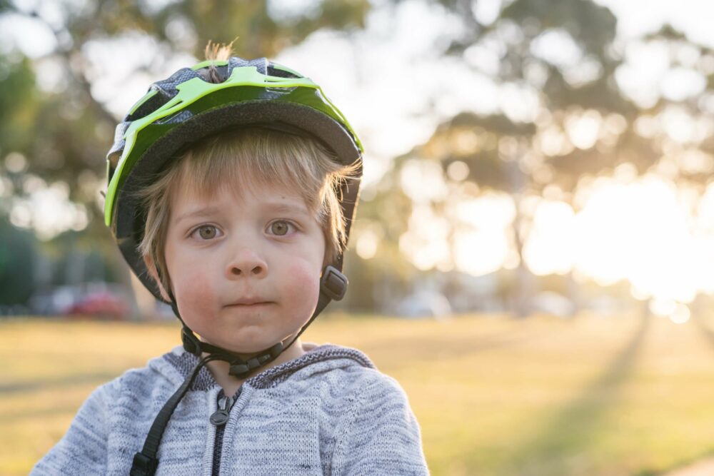 Kids helmet too loose