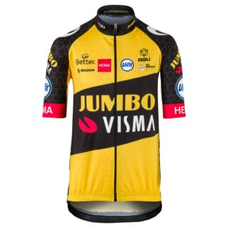 Jumbo visma kids sized cycling top Tour de France 