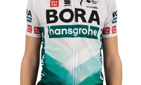 Bora Hansgrohe kids cycling kit