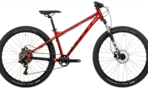Vitus Nucleus 26 2021 kids mountain bike with 26" wheels and front suspension fork