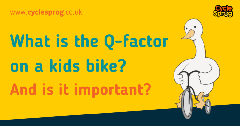 What is the Q-factor on a kids bike and is it important?