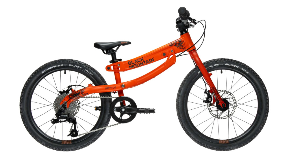 orange kids mountain bike