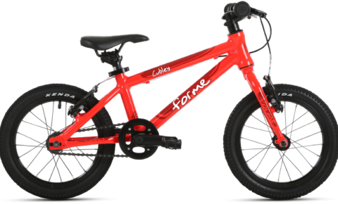 Forme Cubley 14 kids bike - a lightweight first pedal bike for children aged 3 and 4 years
