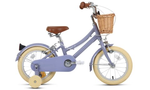 Hartington 14 - a small 14" wheel city bike in the Dutch style with wicker basket