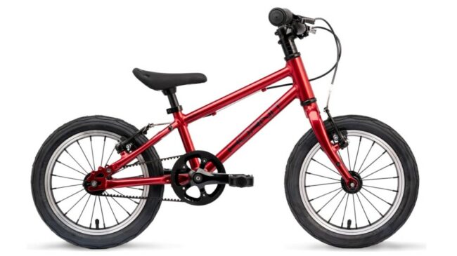 Hornit Hero 14 - a belt driven starter bike for a 3 year old