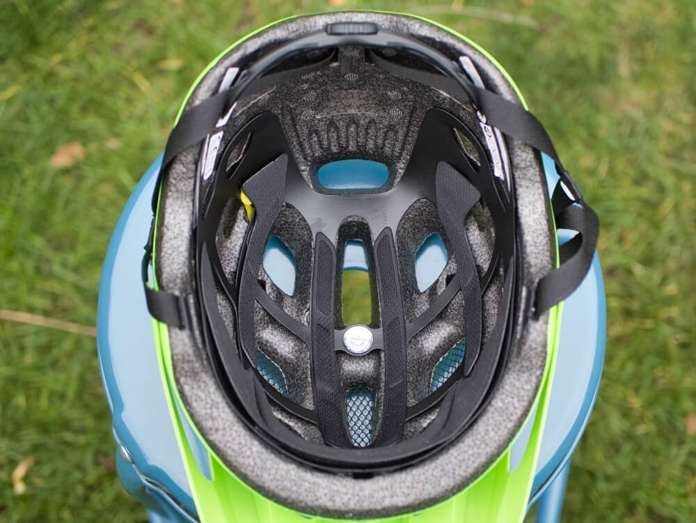 Vents on the Giro Tremor MIPS kids bike helmet